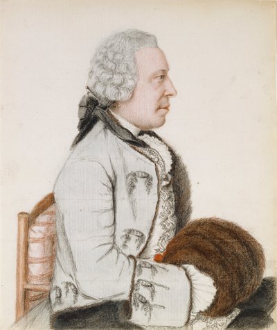 Porträt von Charles-Benjamin de Langes de Montmirail, Baron de Lubières von Jean Étienne Liotard